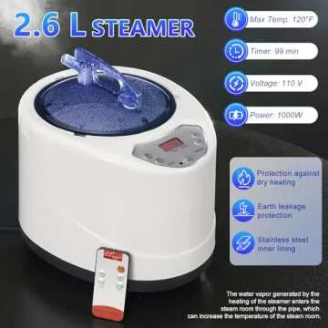 X-Vcak Foldable Steam Sauna for Home Relaxation