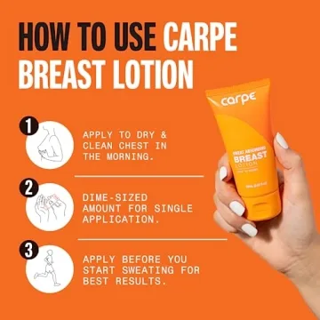 Carpe Sweat Absorbing Breast Deodorant for Ultimate Comfort