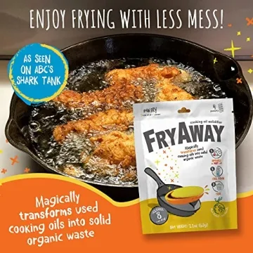 FryAway Cooking Oil Solidifier for Hassle-Free Clean Up