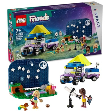LEGO Friends Stargazing Camping Vehicle Playset for Kids