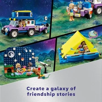 LEGO Friends Stargazing Camping Vehicle Playset for Kids