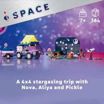 LEGO Friends Stargazing Camping Vehicle Playset for Kids
