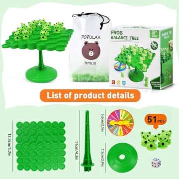 Limited Edition Kykake Frog Balance Game - Interactive Family Fun Toy