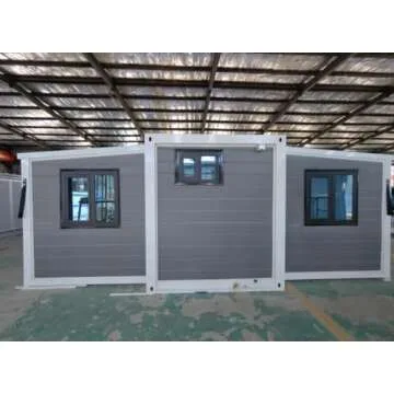 Portable Prefabricated Tiny Home 13x20ft, Mobile Expandable Plastic Prefab House for Hotel, Booth, Office, Guard House, Shop, Villa, Warehouse, Workshop (with Restroom)