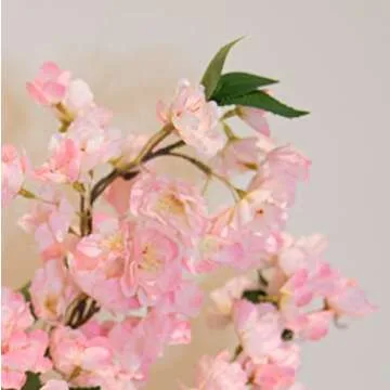 MJFloria Faux Cherry Blossom Branches for Stunning Arrangements