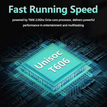 Android 14 Tablet with 4G, 128GB Storage & Accessories