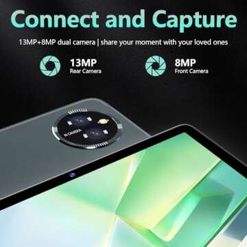 Android 14 Tablet with 4G, 128GB Storage & Accessories