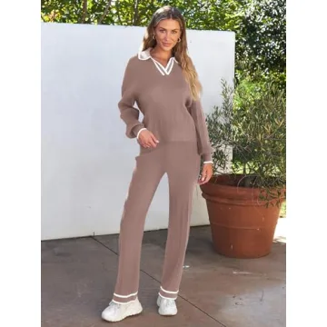 LILLUSORY Womens Knit Lounge Sets | Stylish Comfort