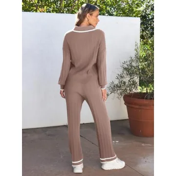 LILLUSORY Womens Knit Lounge Sets | Stylish Comfort