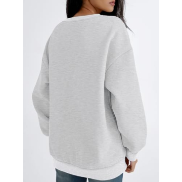 Trendy Queen Oversized Crewneck Sweatshirt for Women