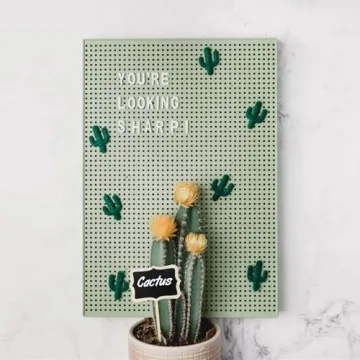 Stylish KINGLAKE Wooden Chalkboard Plant Tags for Gardens