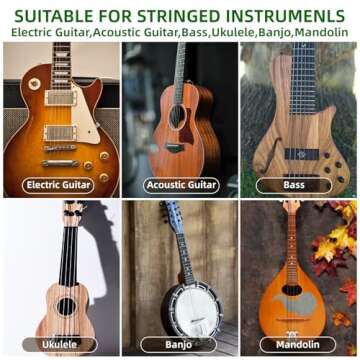 Htaexpu Guitar Capo for Acoustic and Electric Instruments