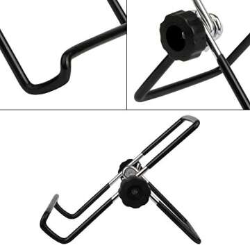 Picowe 4 Pack Sprouting Stands for Wide and Regular Mouth Mason Jars Canning Jars Holder for Sprouting, Stainless Steel