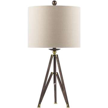 Mark&Day Table Lamps, Neudau Bedside Table Lamp for Nightstand Bedroom Living Room Office (27" H x 13" W x 13" D)