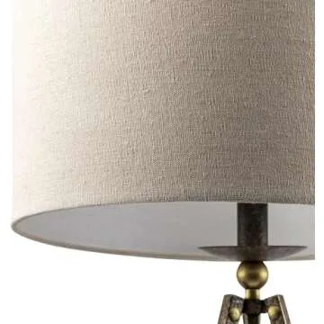 Mark&Day Table Lamps, Neudau Bedside Table Lamp for Nightstand Bedroom Living Room Office (27" H x 13" W x 13" D)
