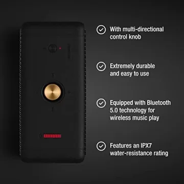 Marshall Emberton Portable Bluetooth Speaker Compact Design