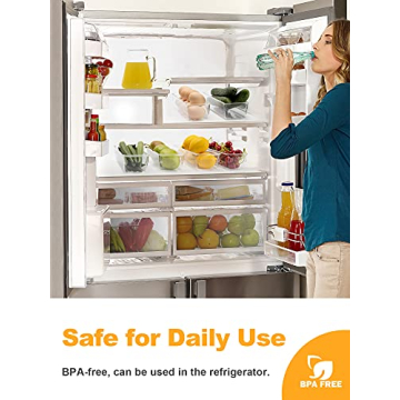 SMARTAKE 6-Piece Drawer Organizer for Elegant Storage Solutions