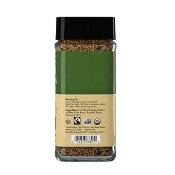 Cafe Altura Freeze Dried Instant Organic Coffee Original, 7.06 Oz (Pack Of 2)