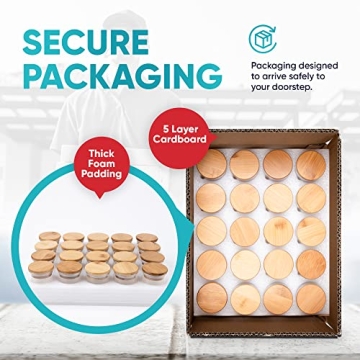 Elegant Airtight Spice Jar Set with Labels - WILLDAN