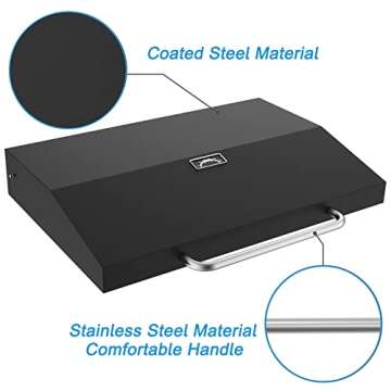 Hinged Lid Upgrade for Blackstone 36" Griddle Essentials