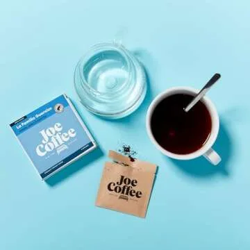 Joe Coffee Company - La Familia Guarnizo Specialty Instant Coffee Packets (6 Sachets) | NYC Roaster, Kosher, Climate-Friendly