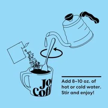 Joe Coffee Company - La Familia Guarnizo Specialty Instant Coffee Packets (6 Sachets) | NYC Roaster, Kosher, Climate-Friendly