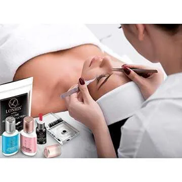 Eyelash Extension Primer - 30% BETTER RETENTION - Lonris Cleanser 15 ml/Protein Oil Remover/Increase Adhesive Bonding Power/Pre-treatment for Individual Semi-Permanent Extensions Glue Supplies