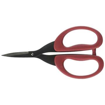 TONIC STUDIOS Tim Holtz Non-Stick Micro Serrated Mini Snips 5"