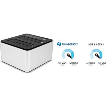 OWC Drive Dock: Dual Drive Bay Solution for Bare 2.5" and 3.5" SATA Drives