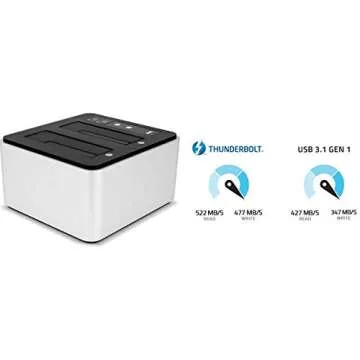 OWC Drive Dock: Dual Drive Bay Solution for Bare 2.5" and 3.5" SATA Drives