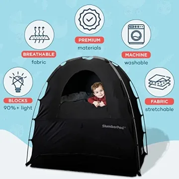 SlumberPod Portable Blackout Canopy for Baby Travel Cribs