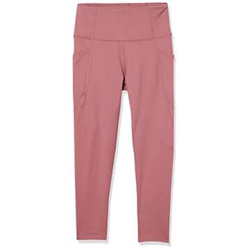 Core 10 Women's 7/8 Crop Yoga Legging in Rose