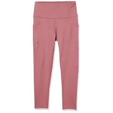 Core 10 Women's 7/8 Crop Yoga Legging in Rose