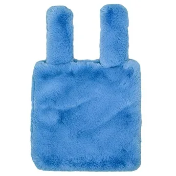 Chic Teal Faux Fur Slouchy Tote Bag for Everyday Elegance