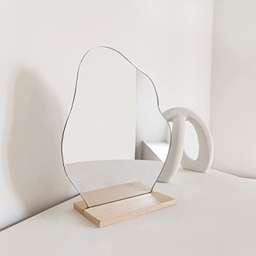 Chic Acrylic Desk Mirror, Perfect for Trendy Spaces
