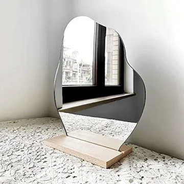 Chic Acrylic Desk Mirror, Perfect for Trendy Spaces