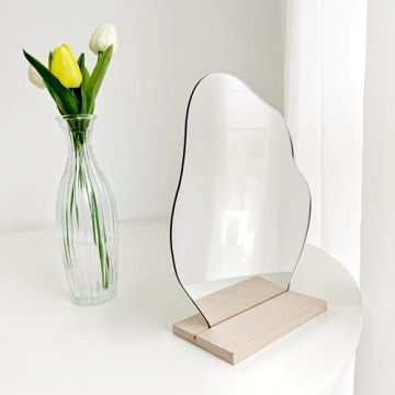 Chic Acrylic Desk Mirror, Perfect for Trendy Spaces