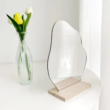 Chic Acrylic Desk Mirror, Perfect for Trendy Spaces