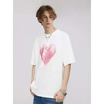 Vamtac Oversized Graphic Tee for Unisex Casual Style