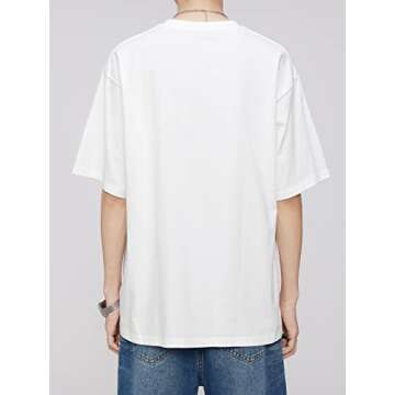 Vamtac Oversized Graphic Tees Vintage Love Balloon Printed Casual Streetwear Tops Summer Cotton T Shirts Y2k Unisex