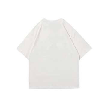 Vamtac Oversized Graphic Tees Vintage Love Balloon Printed Casual Streetwear Tops Summer Cotton T Shirts Y2k Unisex