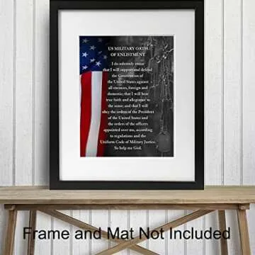 Patriotic American Flag Wall Art for Home Decor