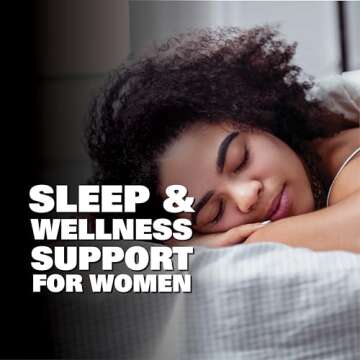 EHP Labs OxyRem for Women - Thermogenic Night Time Shredder & Natural Sleep Aid Supplement with Melatonin 5g | L Theanine Supplement for Stress Relief - Natural Sleep Aids for Adults (60 Capsules)