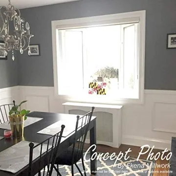 Ekena Millwork 20x20 Ashford Wainscot Wall Panels