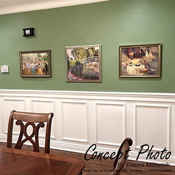 Ekena Millwork 20x20 Ashford Wainscot Wall Panels