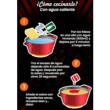 Samyang Hot chicken stir fried ramen noodle, Carbo 5 pk, 22.9 Ounce (Ven-VND15-140)