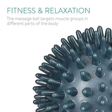 Navaris Spiky Massage Balls for Ultimate Self Care