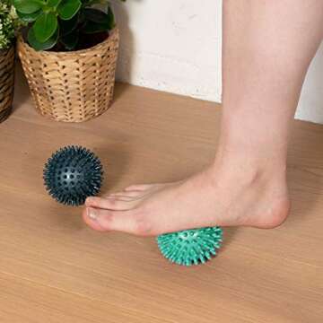 Navaris Spiky Massage Balls for Ultimate Self Care