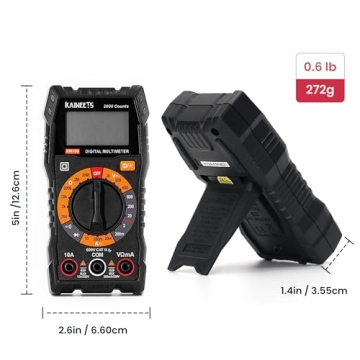 KAIWEETS Digital Multimeter for Home and Automotive Use