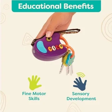 Interactive Toy Car Keys with Sounds & Flashlight